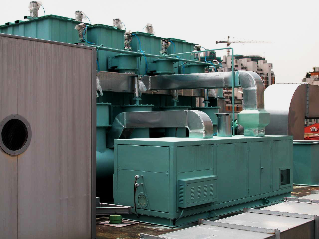 Carbon VOC Adsorption Catalytic Combustion