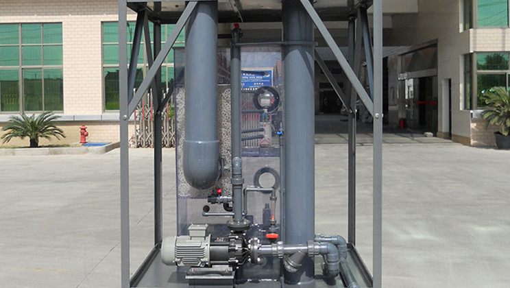 What are the precautions for using waste gas purification towers?