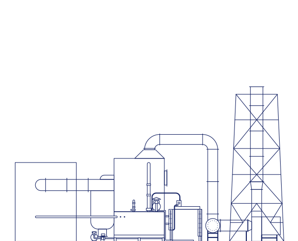 Silane waste gas treatment equipment