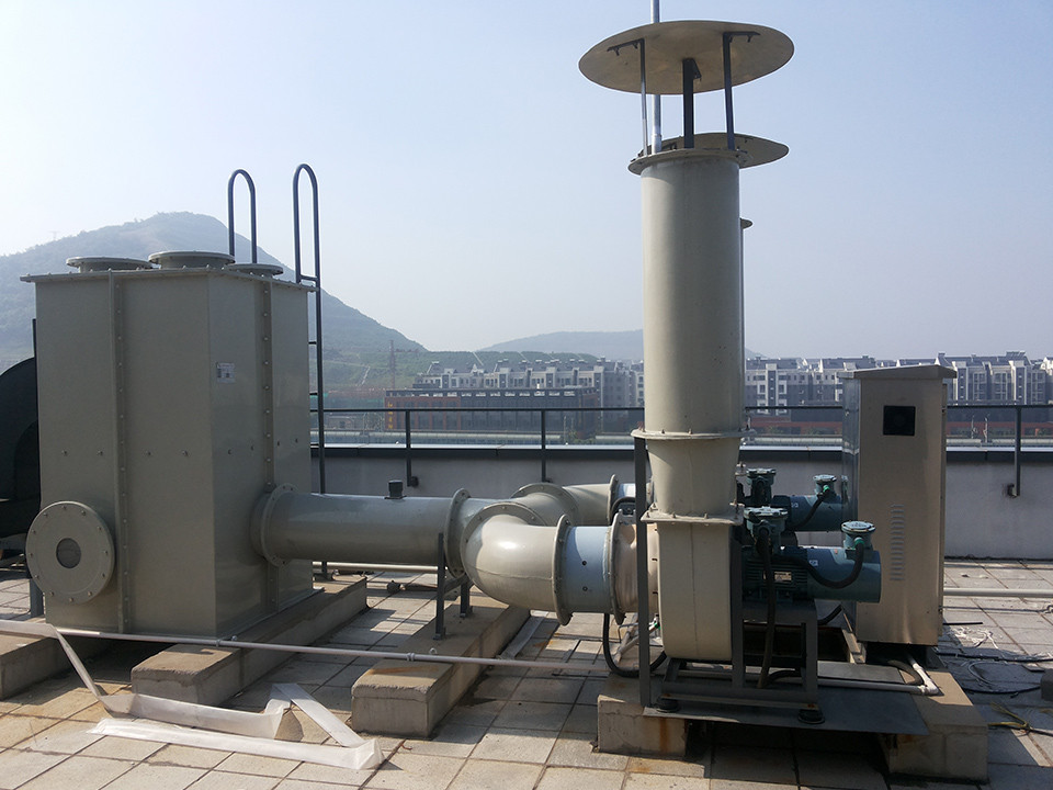 Activated carbon fiber organic waste gas purification tower